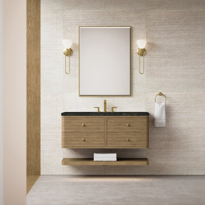 James Martin Vanities Allamari 48" Dune Mist Single Vanity With 3 CM Phantome Eclos Top