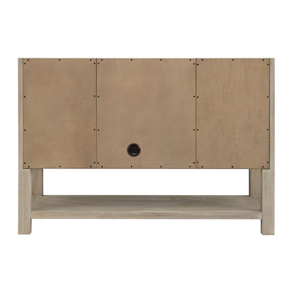 James Martin Vanities Breckenridge 48" Whitewashed Oak Single Vanity With 3cm Phantome Eclos Top