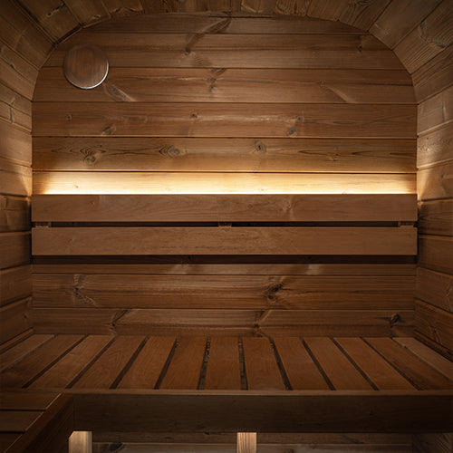PROSAUNAS Single-Zone 1 x 16' Linear White Dimmable LED Neon Sauna Light Kit