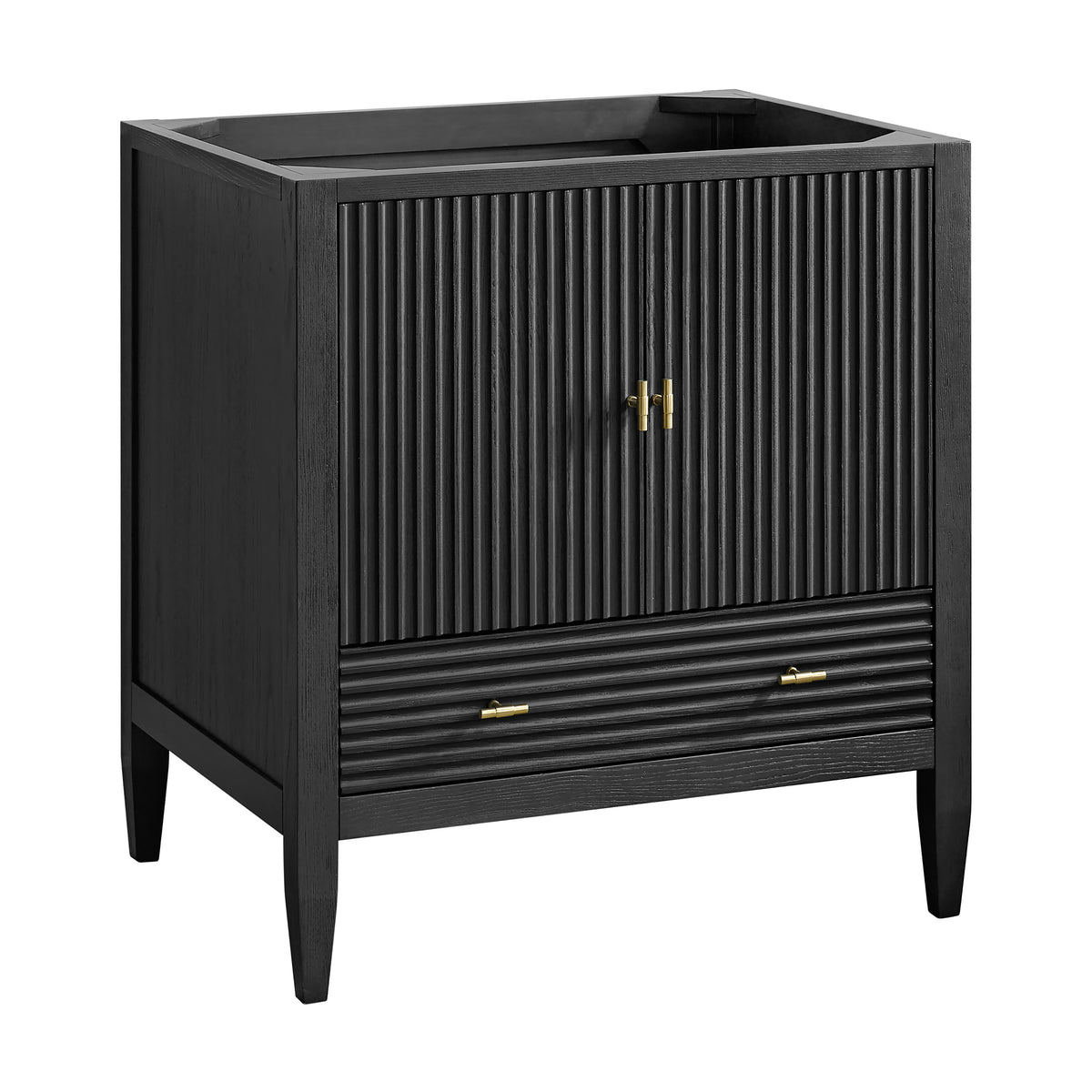 James Martin Vanities Myrrin 30" Carbon Oak Single Vanity Cabinet