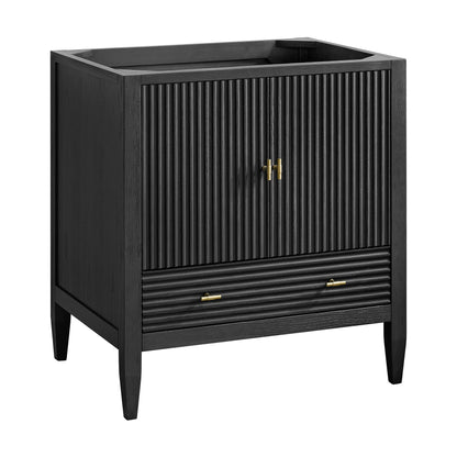 James Martin Vanities Myrrin 30" Carbon Oak Single Vanity Cabinet