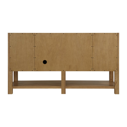 James Martin Vanities Breckenridge 60" Light Natural Oak Single Vanity With 3cm Phantome Eclos Top