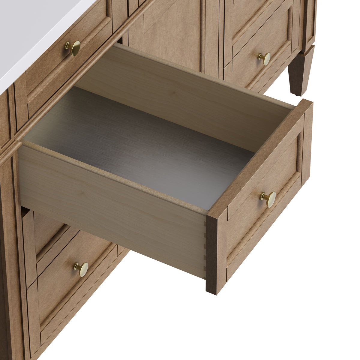 James Martin Vanities Brittany 48" Pecan Single Vanity Cabinet