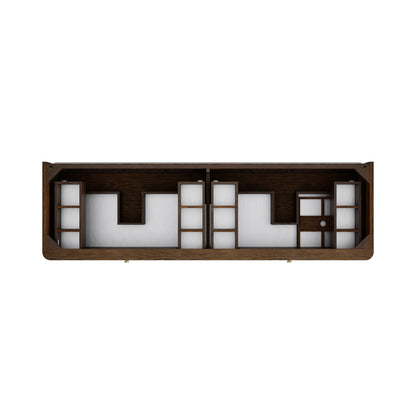James Martin Vanities Allamari 72" Sable Double Vanity Cabinet