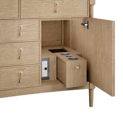 James Martin Vanities Kinnsden 48" Weathered Oak Single Vanity Cabinet
