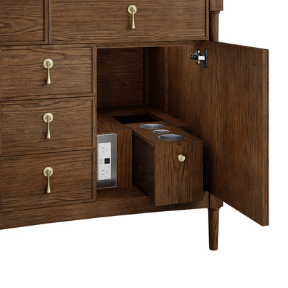 James Martin Vanities Kinnsden 48" Sable Oak Single Vanity Cabinet