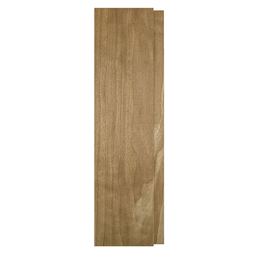 PROSAUNAS Thermo-Aspen 1" x 4" x 4' Natural Aspen Wood Tongue & Groove, STS4 Profile Sauna Wall Panelling