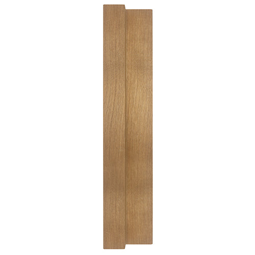 PROSAUNAS Thermo-Aspen 2" x 3" x 1' Natural Aspen Wood Tongue & Groove, STS4 Profile Sauna Wall Panelling