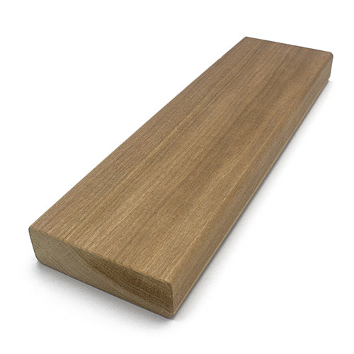 PROSAUNAS Thermo-Aspen 2" x 4" x 9' Natural Aspen Wood Smooth 4 Sides Eased Edges, SHP Profile Sauna Bench Material