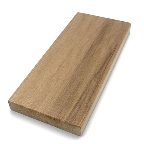 PROSAUNAS Thermo-Aspen 2" x 6" x 10' Natural Aspen Wood Smooth 4 Sides, Eased Edges, Square-Edge Hidden Profile Sauna Bench Material
