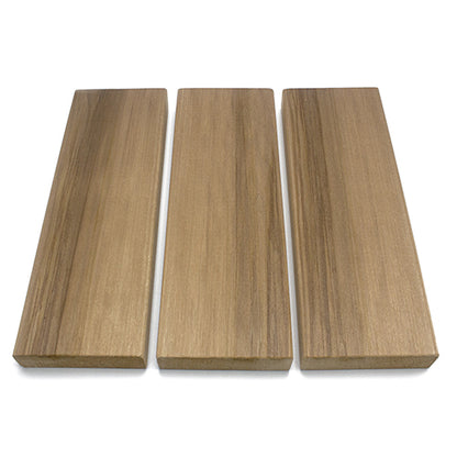 PROSAUNAS Thermo-Aspen 2" x 6" x 10' Natural Aspen Wood Smooth 4 Sides, Eased Edges, Square-Edge Hidden Profile Sauna Bench Material