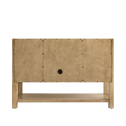 James Martin Vanities Breckenridge 48" Light Natural Oak Single Vanity With 3cm Tajnar Eclos Top