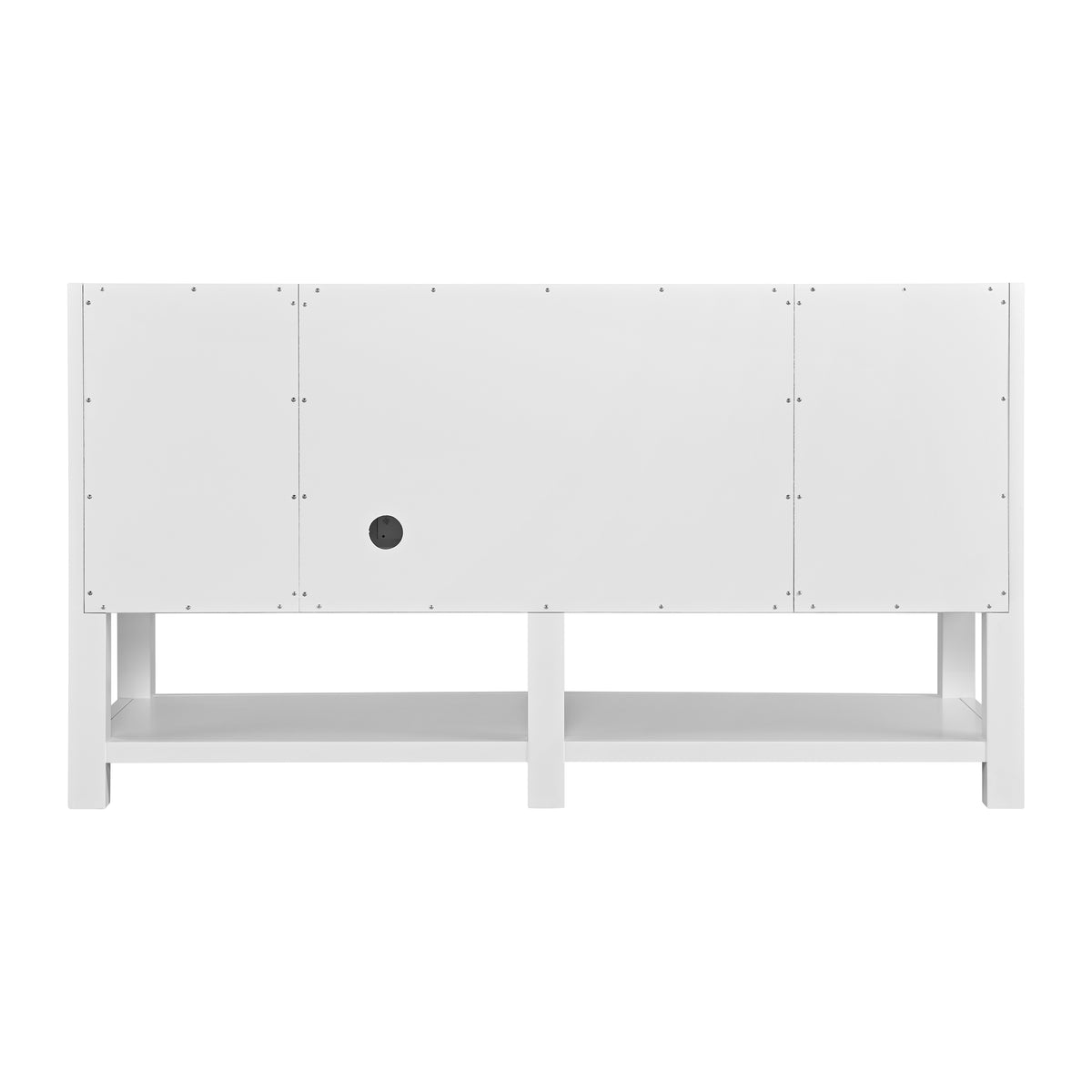 James Martin Vanities Breckenridge 60" Bright White Single Vanity With 3cm Phantome Eclos Top