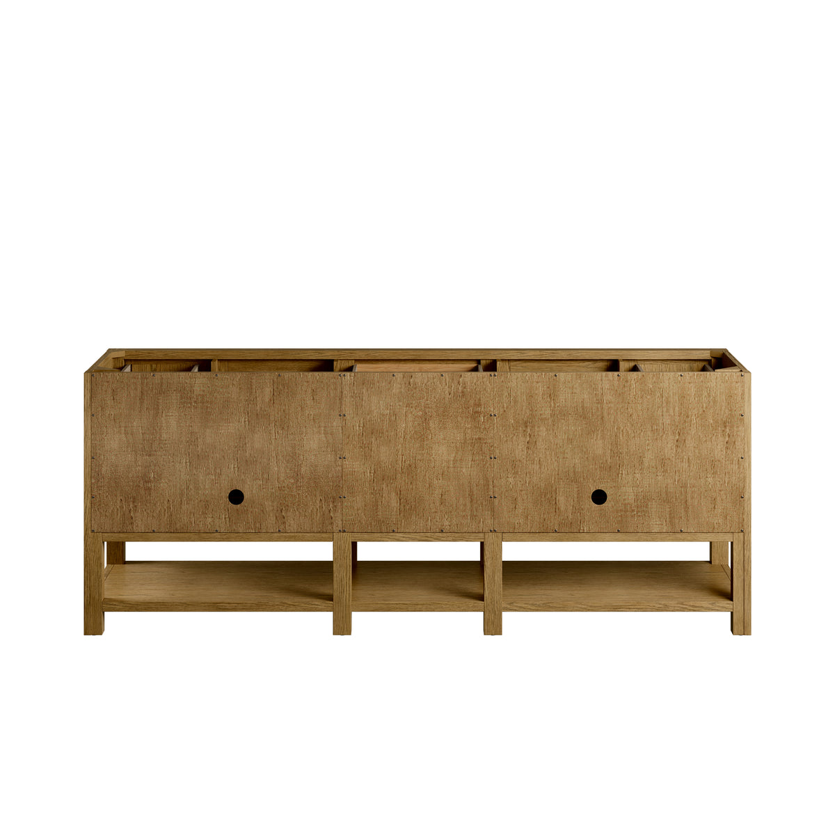 James Martin Vanities Breckenridge 84" Light Natural Oak Double Vanity Cabinet