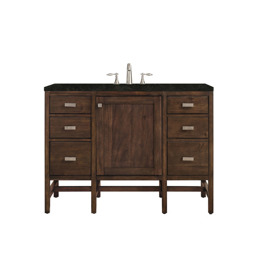 James Martin Vanities Addison 48" Mid-Century Acacia Single Vanity With 3 CM Phantome Eclos Top