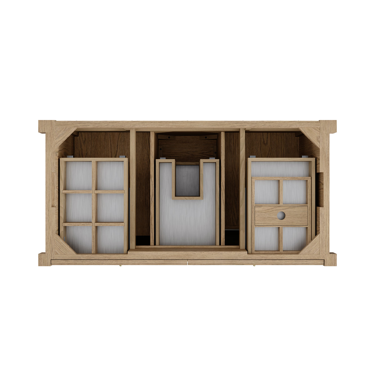 James Martin Vanities Kinnsden 48" Weathered Oak Single Vanity Cabinet