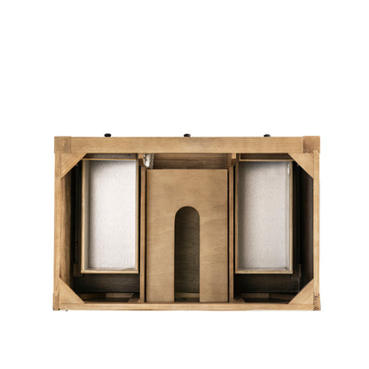 James Martin Vanities Breckenridge 36" Light Natural Oak Single Vanity With 3cm Siberian Silestone Top