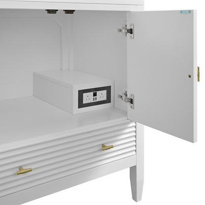 James Martin Vanities Myrrin 30" Bright White Single Vanity Cabinet