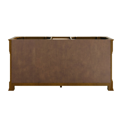 James Martin Vanities Brookfield 72" Honey Oak Double Vanity With 3 CM Phantome Eclos Top