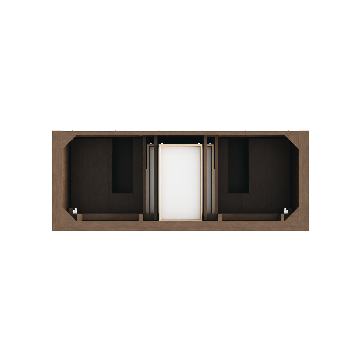 James Martin Vanities Brookfield 60" Pecan Double Vanity Pecan
