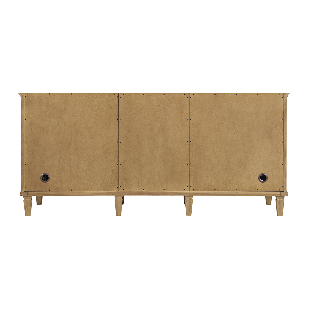 James Martin Vanities Lorelai 72" Light Natural Oak Double Vanity Light