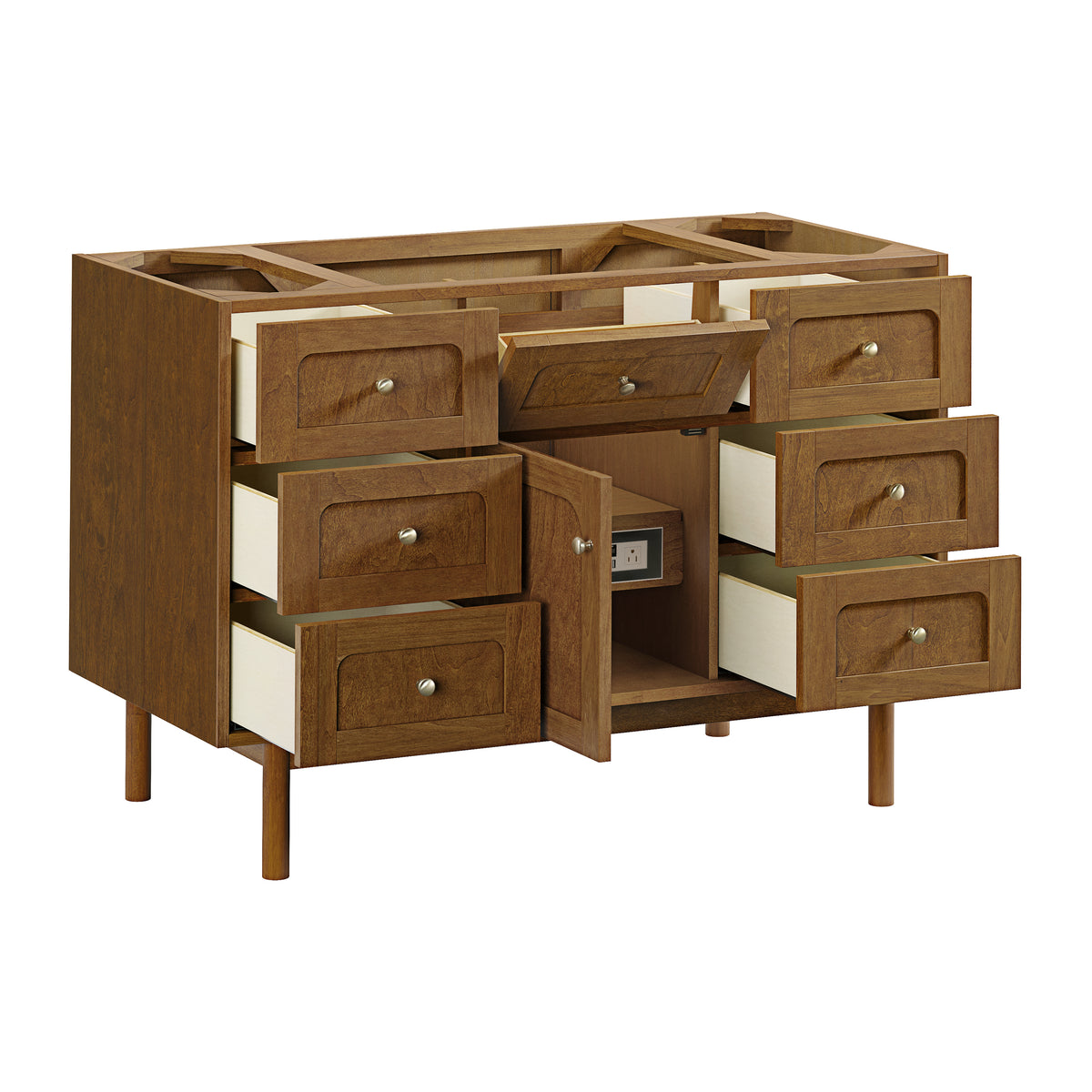 James Martin Vanities Laurent 48" Honey Oak Single Vanity Cabinet