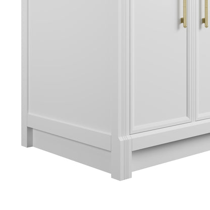 James Martin Vanities Bellshire 30" Bright White Single Vanity Cabinet