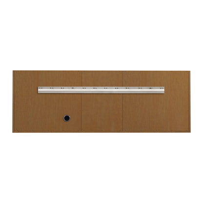 James Martin Vanities Laurent 72" Honey Oak Double Vanity Cabinet