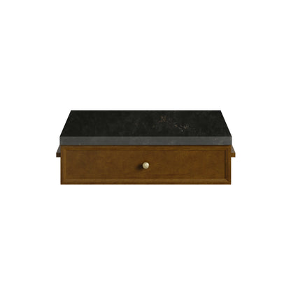 James Martin Vanities Bellshire 24" Honey Oak Drawer Unit With 3cm Phantome Eclos Top