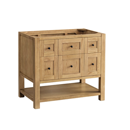 James Martin Vanities Breckenridge 36" Light Natural Oak Single Vanity With 3cm Phantome Eclos Top