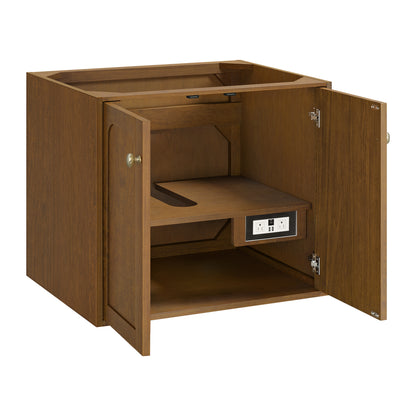 James Martin Vanities Laurent 30" Honey Oak Single Vanity Cabinet