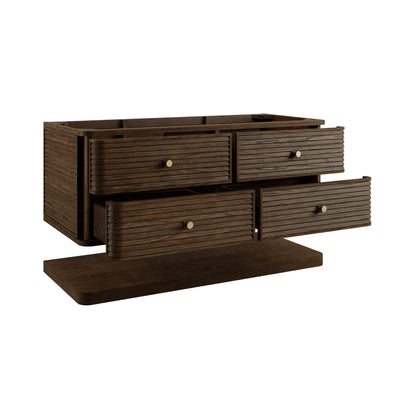 James Martin Vanities Allamari 48" Sable Single Vanity With 3 CM Tajnar Eclos Top