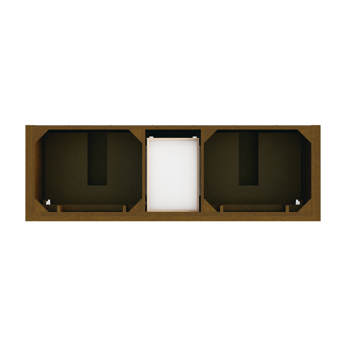 James Martin Vanities Brookfield 72" Honey Oak Double Vanity With 3 CM Phantome Eclos Top