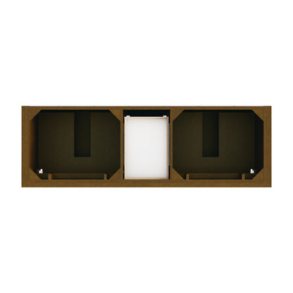 James Martin Vanities Brookfield 72" Honey Oak Double Vanity With 3 CM Tajnar Eclos Top