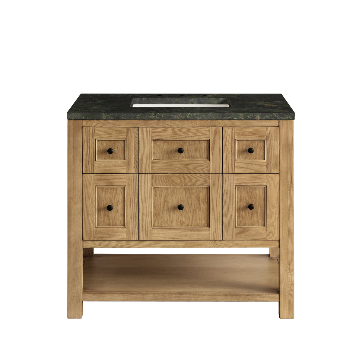 James Martin Vanities Breckenridge 36" Light Natural Oak Single Vanity With 3cm Phantome Eclos Top