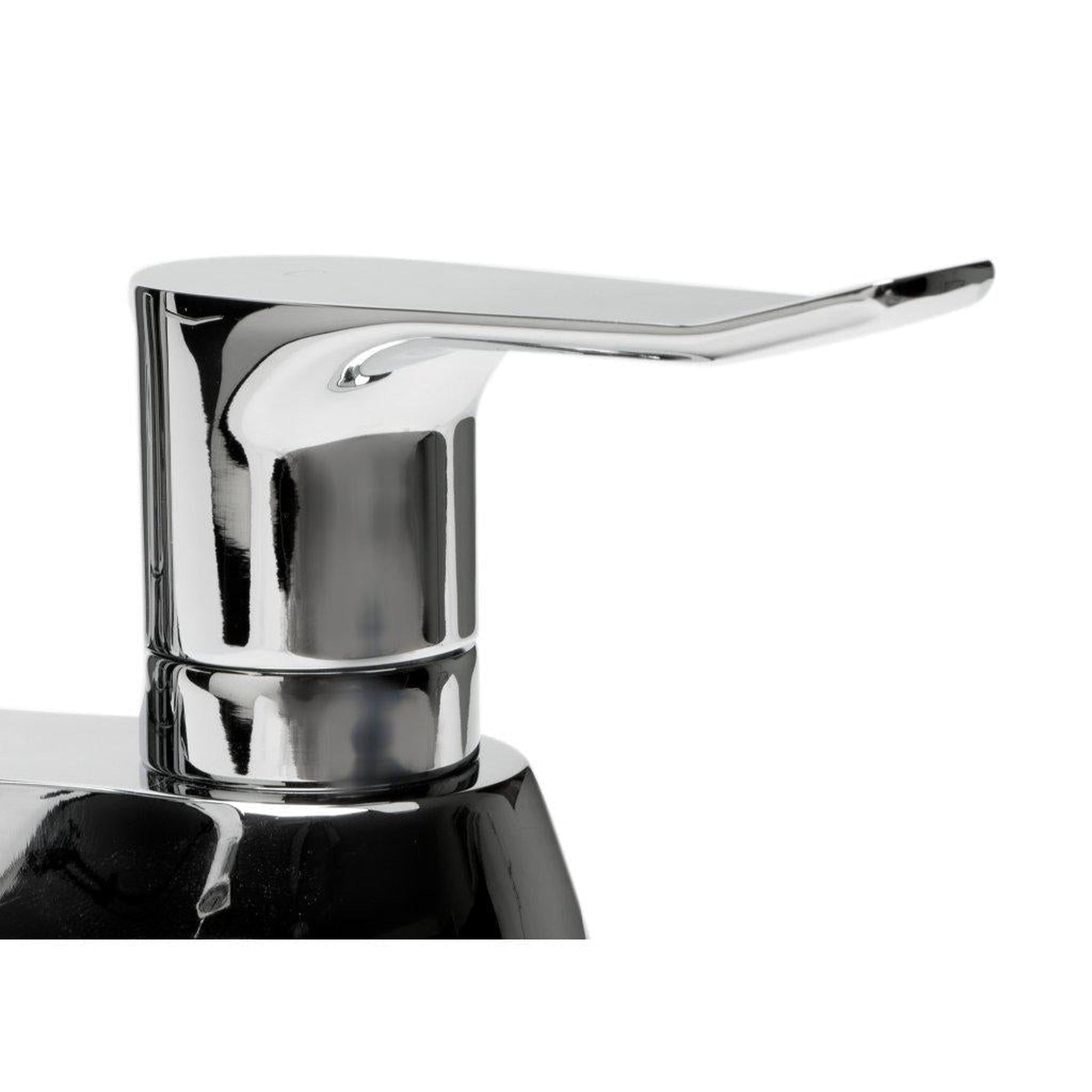 ALFI Brand AB1493-PC Polished Chrome Centerset Brass Bathroom Sink Faucet With Two Lever Handles