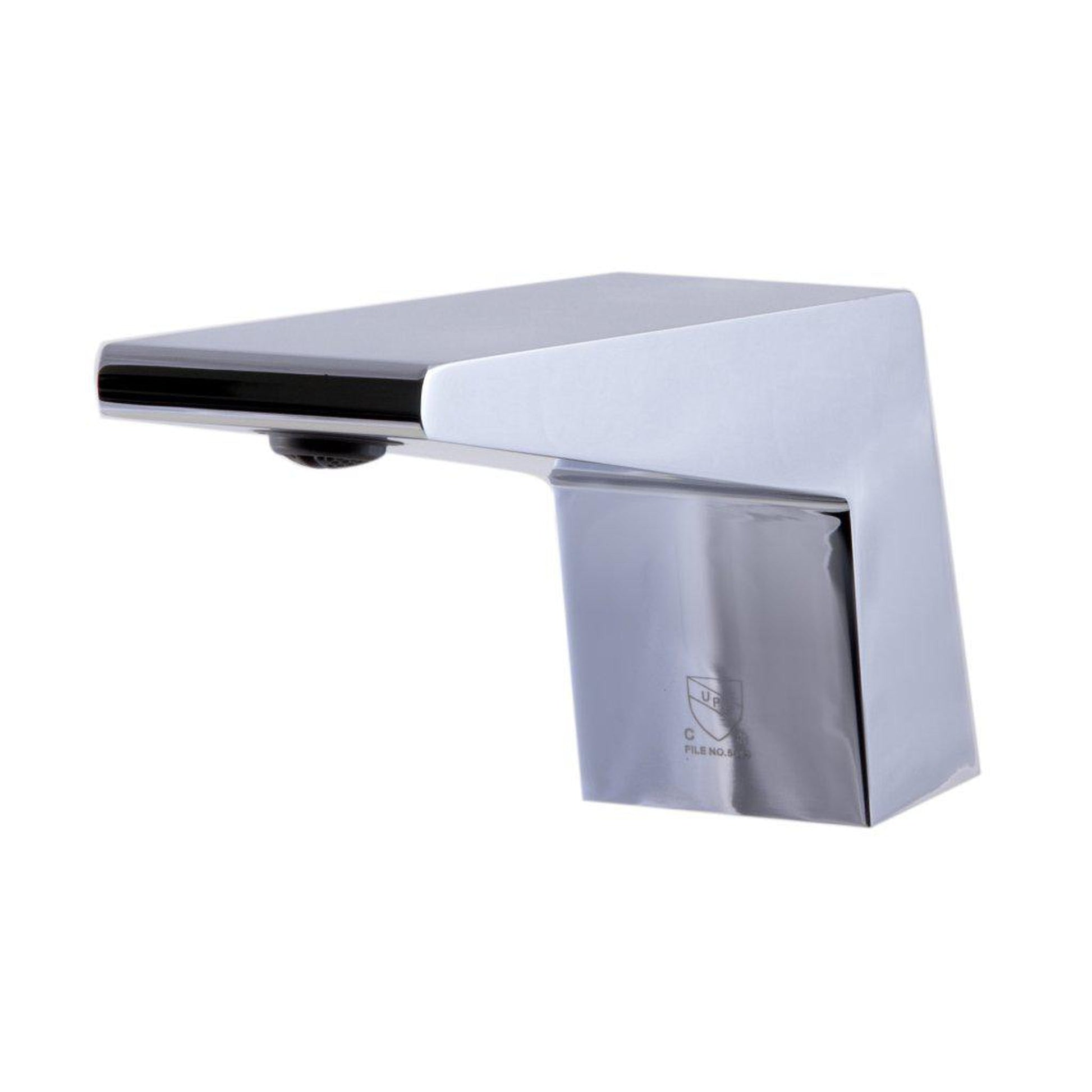 ALFI Brand AB2464-PC Polished Chrome Deck Mounted 3 Hole Tub Filler With Shower Head and Single Lever