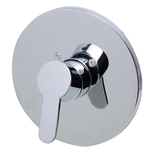 ALFI Brand AB3001-PC Round Polished Chrome Shower Valve Mixer With Single Lever Handle