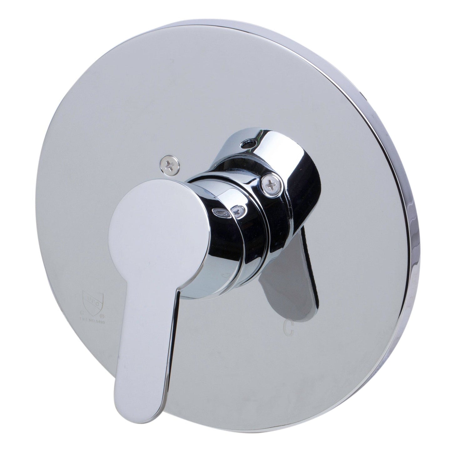 ALFI Brand AB3001-PC Round Polished Chrome Shower Valve Mixer With Single Lever Handle