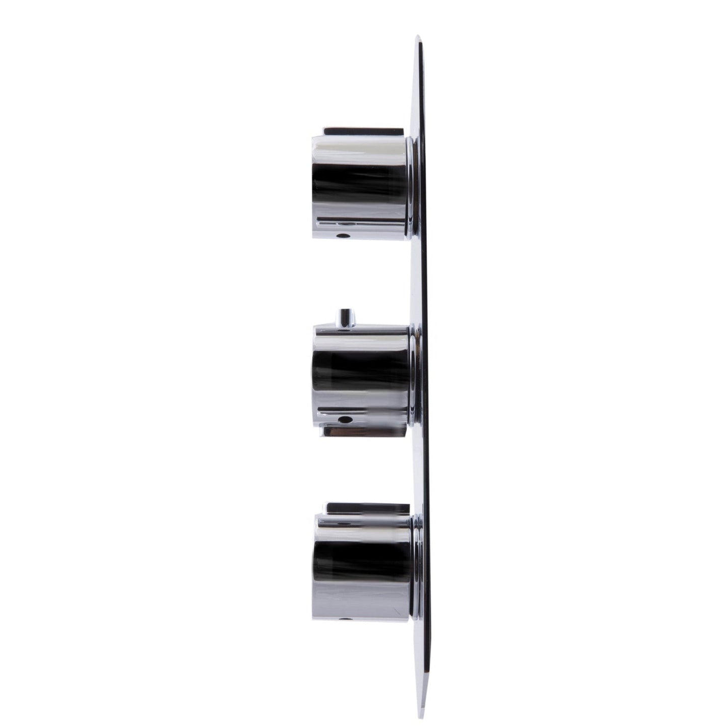 ALFI Brand AB3901-PC Polished Chrome 2 Way Thermostatic Shower Mixer With Round Knobs