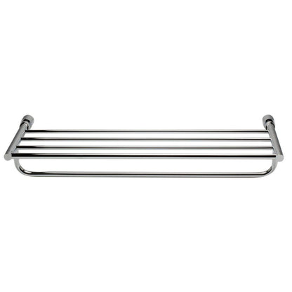 ALFI Brand AB9523 24" Polished Chrome Towel Bar & Shelf Bathroom Accessory