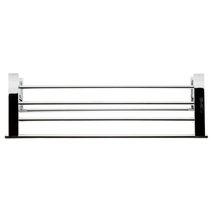 ALFI Brand AB9564-PC 26" Polished Chrome Wall-Mounted Towel Bar & Shelf Bathroom Accessory