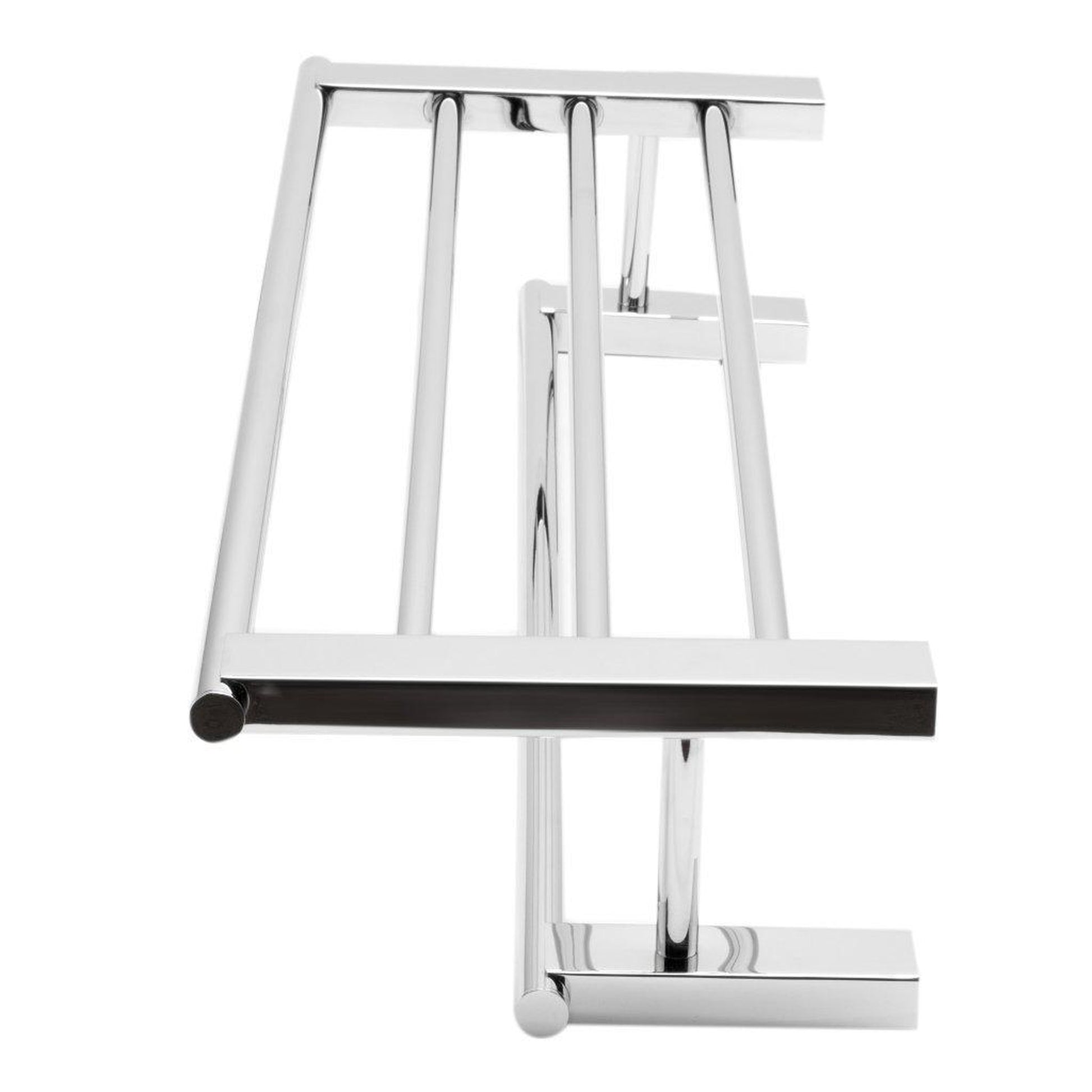 ALFI Brand AB9564-PC 26" Polished Chrome Wall-Mounted Towel Bar & Shelf Bathroom Accessory