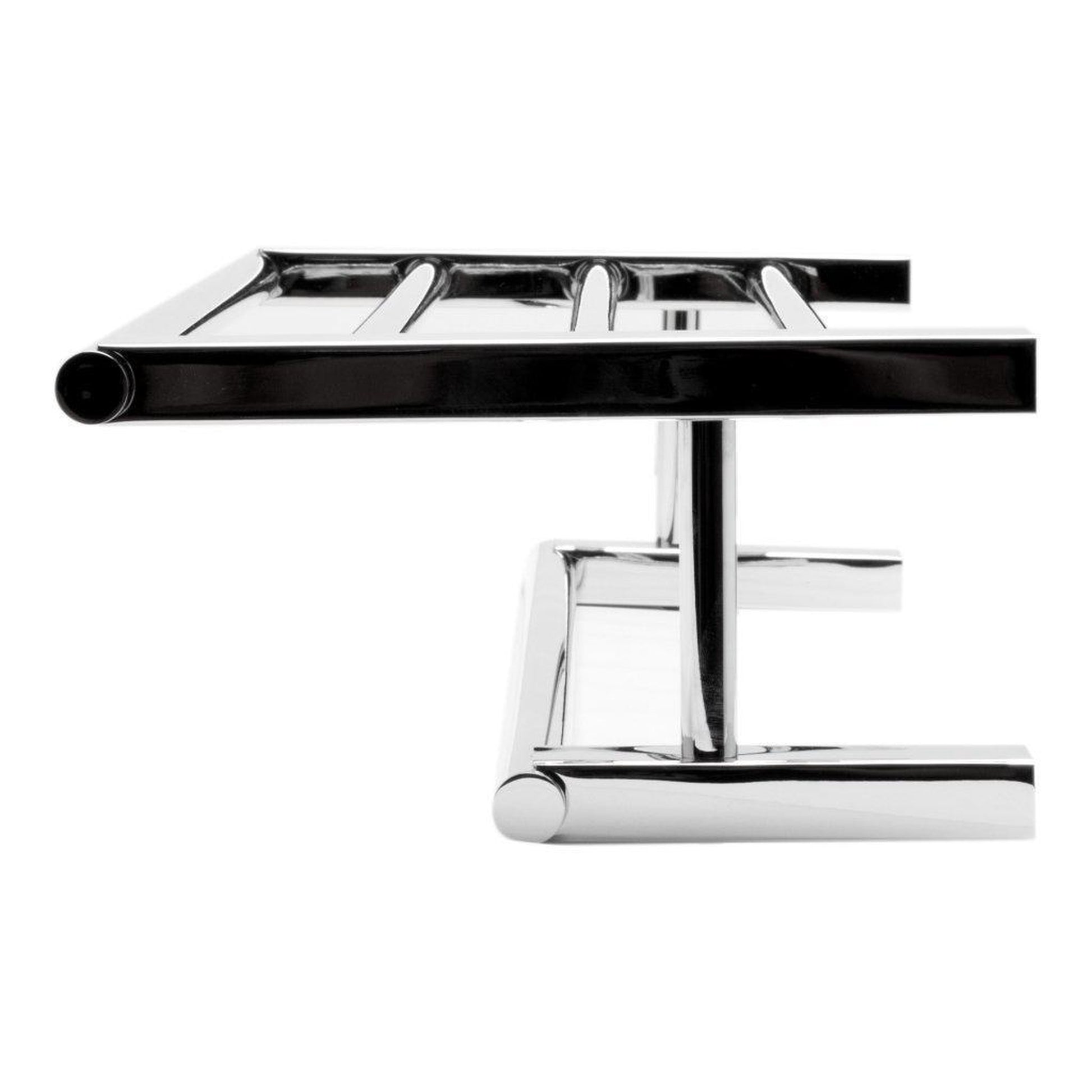 ALFI Brand AB9564-PC 26" Polished Chrome Wall-Mounted Towel Bar & Shelf Bathroom Accessory