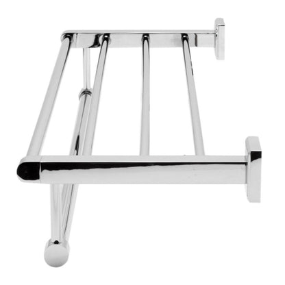 ALFI Brand AB9596 24" Polished Chrome Towel Bar & Shelf Bathroom Accessory