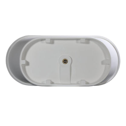 ALFI Brand AB9950 67" One Person Freestanding White Matte Pedestal Solid Surface Resin Bathtub