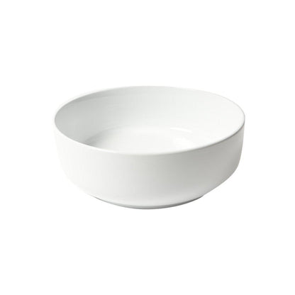 ALFI Brand ABC907-W 16" White Above Mount Round Ceramic Bathroom Sink