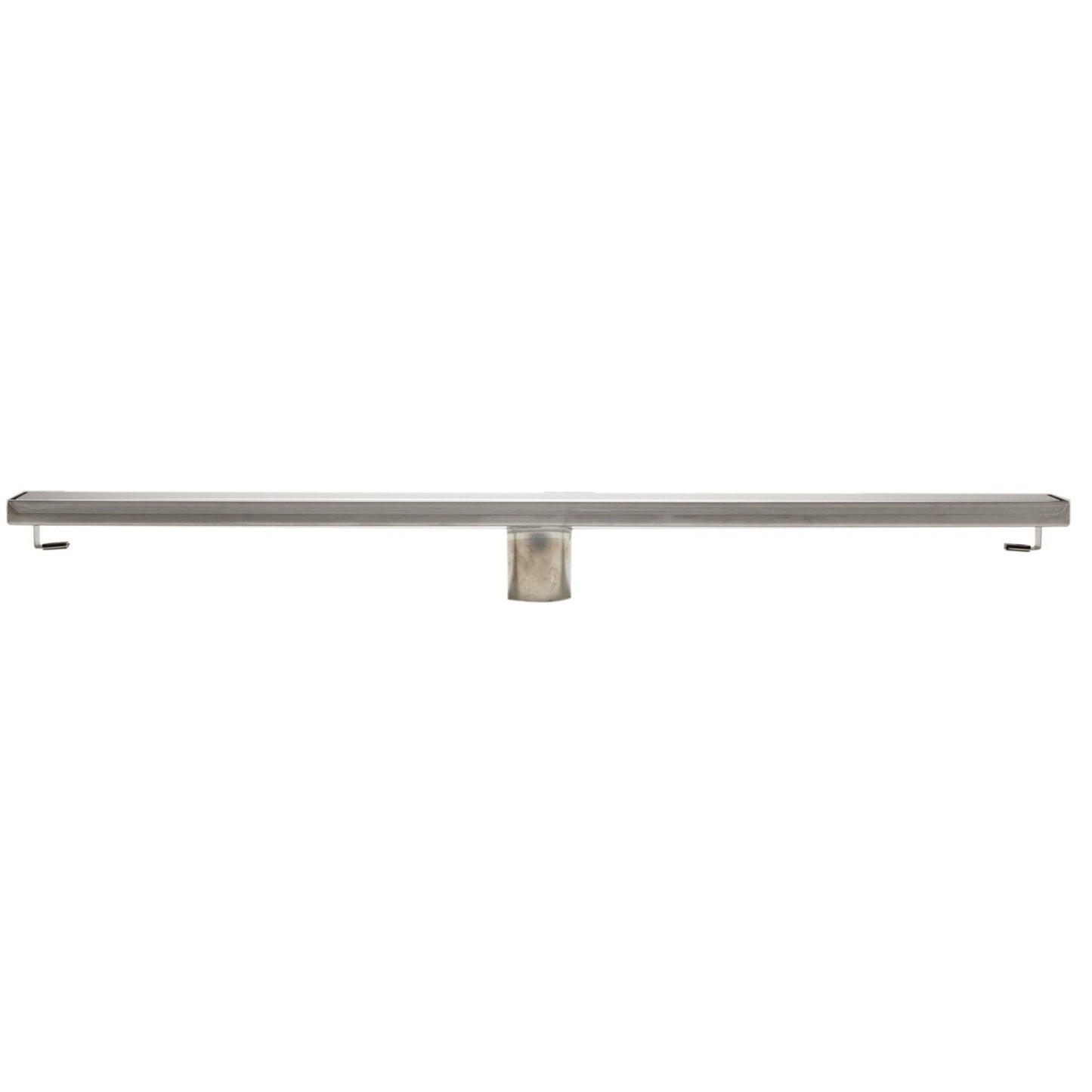 ALFI Brand ABLD32B-BSS 32" Brushed Stainless Steel Rectangle Linear Shower Drain With Solid Cover