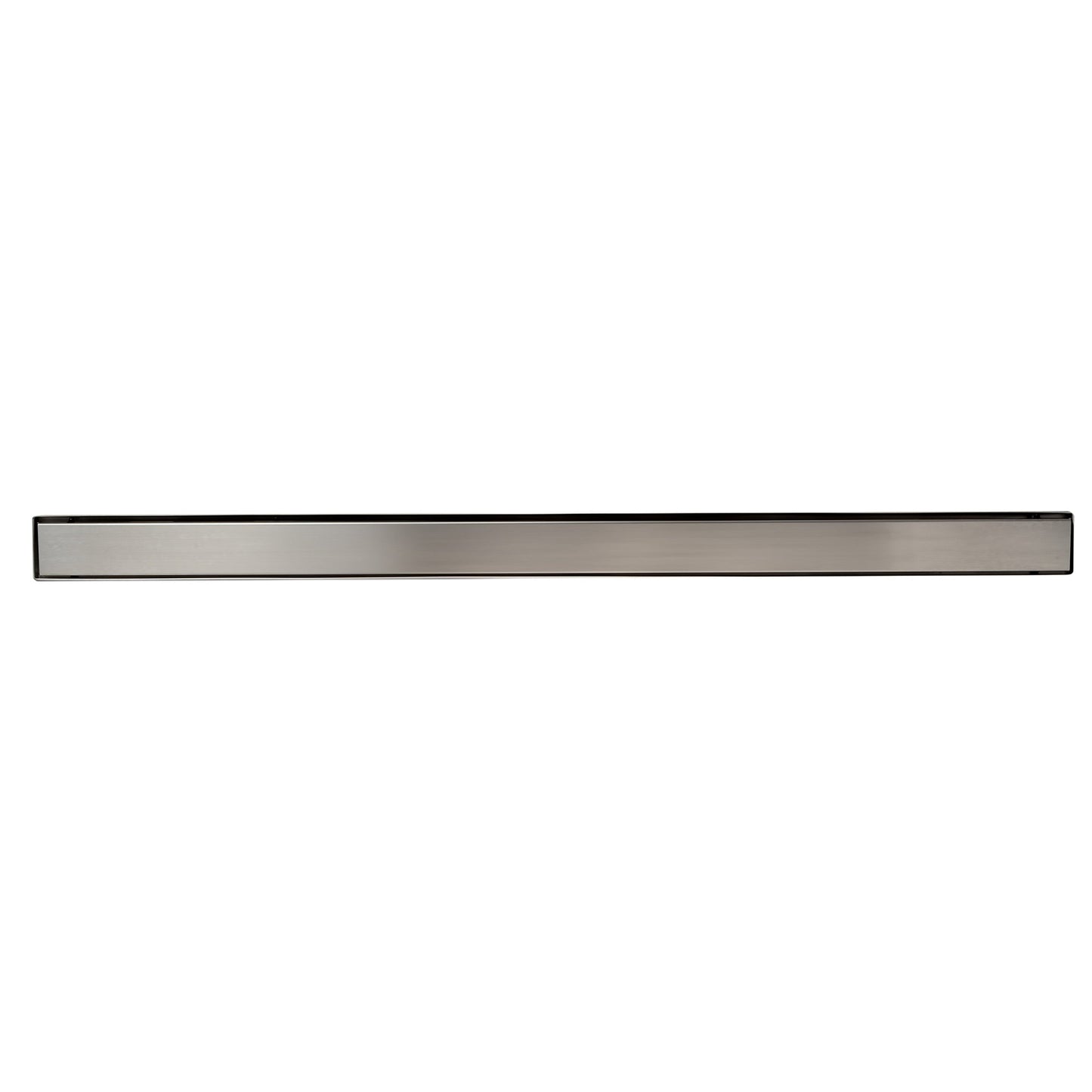 ALFI Brand ABLD47B-BSS 47" Brushed Stainless Steel Rectangle Linear Shower Drain With Solid Cover
