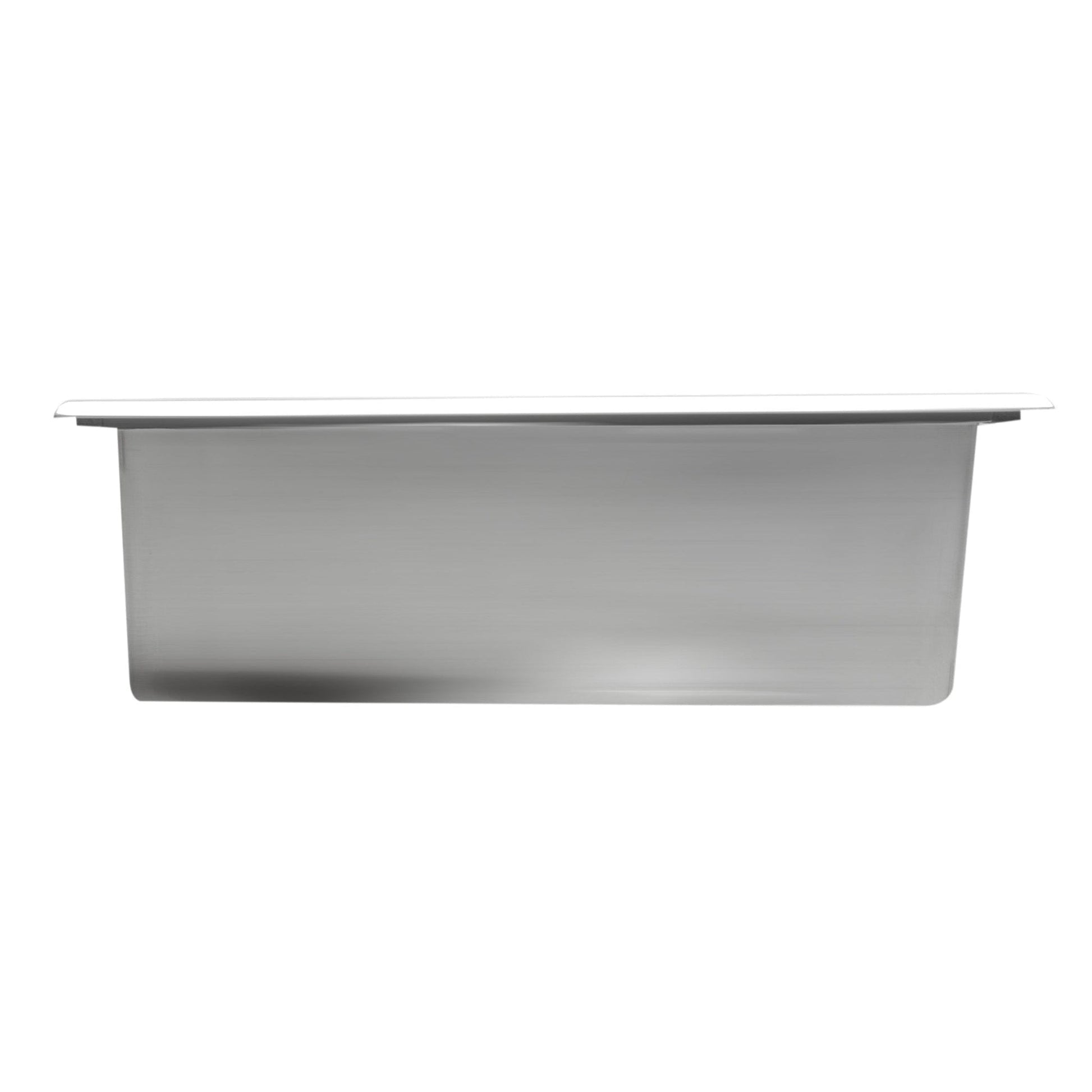 ALFI brand 12 x 24 White Matte Stainless Steel Vertical Double